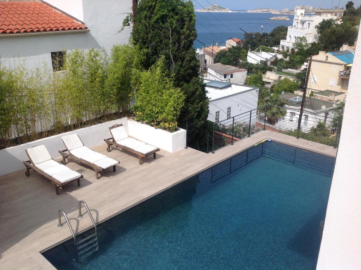 Suite Sur La Mer Marseille Corniche Bagian luar foto