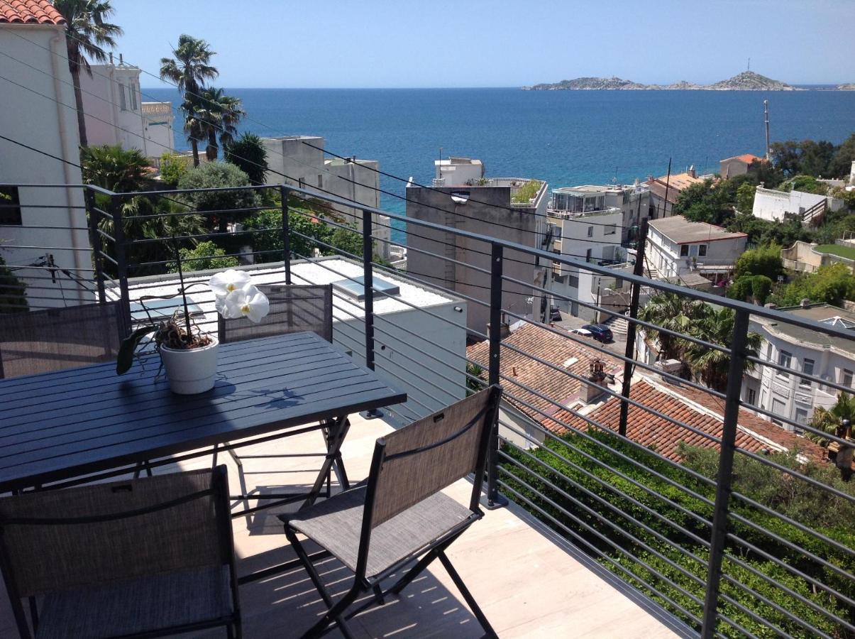 Suite Sur La Mer Marseille Corniche Bagian luar foto